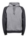 Heren Baseball Hoodie Tee Jays 5432 Heather-Navy